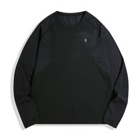 太平鸟 男士宽松印花运动圆领长袖T恤 B2CPE4146