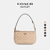 COACH 麻将腋下包简约款字母印花手提包日常通勤单肩包CW426