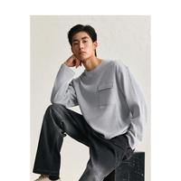 太平鸟 男式华夫格T恤 BBCPE421HL3