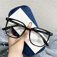 素颜韩版潮大脸显瘦近视眼镜 +1.61防蓝光非球面镜片