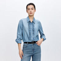  LILY/丽丽 垂感 女士衬衫 牛仔裤 休闲裤