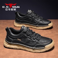 公牛世家 男士休闲皮鞋 公牛世家202509062117