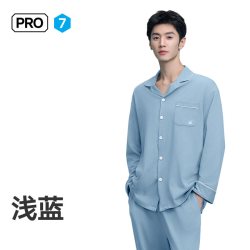 海澜之家 Pro7 情侣纯棉睡衣 HBAJJM1ACK0672