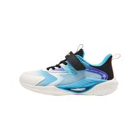  XTEP/特步 轻盈透气 儿童跑鞋 黑/智能蓝 【四季密网款】 38