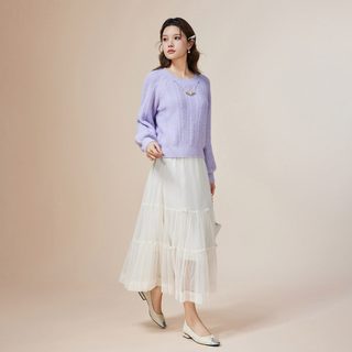  IEF/爱依服 百搭 女士毛织上衣