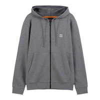  HUGO BOSS/雨果博斯 男士连帽拉链卫衣开衫