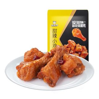 周黑鸭 ZHOUHEIYA）经典甜辣酱板鸭翅根120g