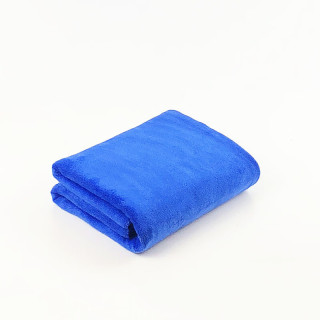 纤维大毛巾宝蓝色