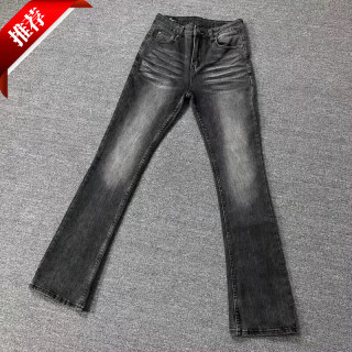 嘉晔 男士直筒微喇牛仔裤