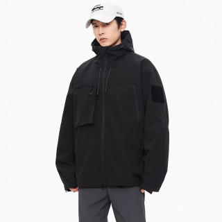 金盾 男女同款连帽防风冲锋衣