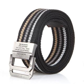 汤姆丹尼 男女通用双环扣帆布腰带 tmdn-168