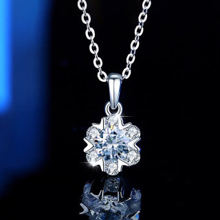 N2it 莫桑钻项链 1克拉