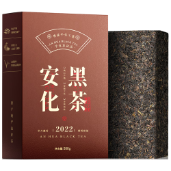 七春 安化黑茶 500g 金花茯砖 熟茶