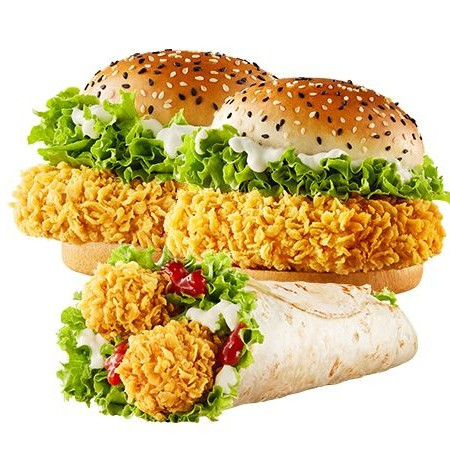 移动端：华莱士 两堡一卷套餐兑换券·1张 1次券