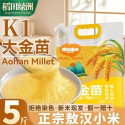 稻田绿洲 大金苗K1赤峰黄小米 2.5kg