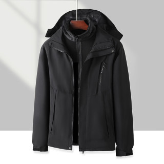 德尔.默克 三合一冲锋衣两件套 男女同款