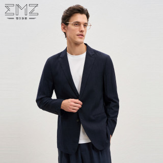 EMZ 鄂尔多斯 男士休闲西服外套上衣透气轻商务休闲