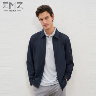 EMZ 鄂尔多斯 翻领款简约易打理男士行政夹克