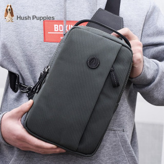 暇步士 男士多功能运动单肩斜挎包 胸包