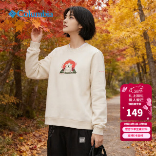 Columbia 春秋女款印花圆领卫衣