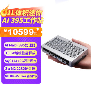 FEVM 智能工作站 迷你主机  核芯显卡 AI MAX+395 64GB