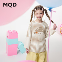  MQD/马骑顿 假两件设计 女童长袖T恤