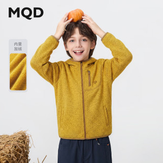 20点开始：马骑顿 男童户外夹花连帽外套内搭