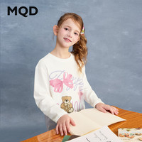 MQD/马骑顿 宽松 女童T恤 140