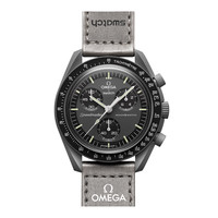 swatch OMEGA 欧米茄 X swatch 斯沃琪 MISSION TO MERCURY Speedmaster超霸系列 42毫米石英腕表 SO33A100