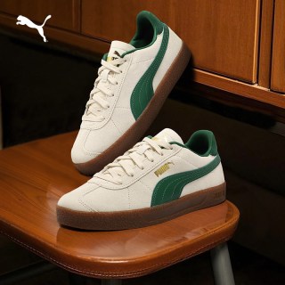 移动端：PUMA 男女低帮经典复古百搭轻便板鞋T头鞋CLUB401514 黑色-黑色-白-01 38