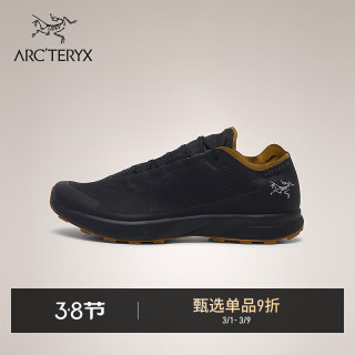 ARC'TERYX NORVAN SL GTX GORE-TEX 防水 男子 越野跑鞋 Black/Yukon/黑/育空黄 6.5