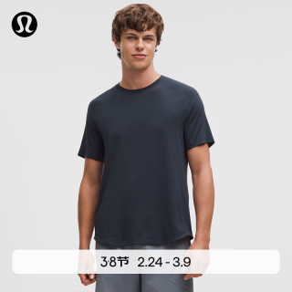 lululemon 丨License to Train 男士运动短袖 T 恤 LM3EJUS 海军蓝 M