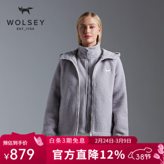 WOLSEY 抓绒衣男女款户外运动外套
