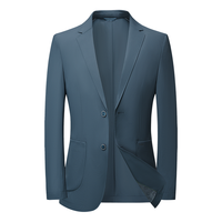  pierre cardin/皮尔·卡丹 四面高弹面料 男士西装外套