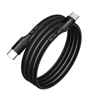 双Type-C 60W编织 数据线 1m