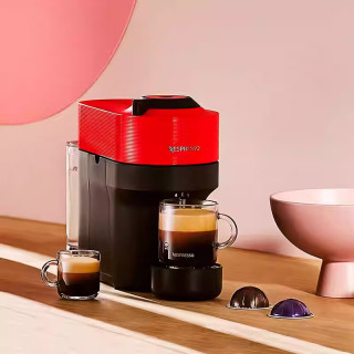NESPRESSO 奈斯派索胶囊Vertuo咖啡机小型家用全自动商用办公室离心萃取宛如手冲大容量水箱多杯量 POP当燃红