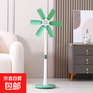 骆驼电风扇家用落地扇电扇八叶强风轻音制冷大风量学生宿舍办公室