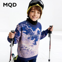  MQD/马骑顿 加厚保暖 儿童毛衣 140