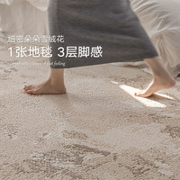 DAJIANG/大江 免洗易打理 客厅地毯 幻雾庄园 140x200cm