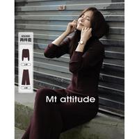  MT 简约 女士针织衫套装