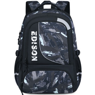 爱迪生发明家 高中生书包 2538-1 大容量防泼水双肩包