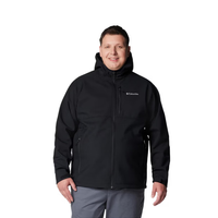 Columbia 防风防雨 男士冲锋衣 010黑色 S