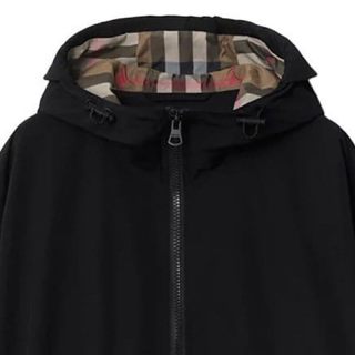 BURBERRY 女士字母印花抽绳连帽短外套 5976262389621