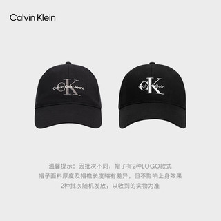  卡尔文·克莱恩/Calvin Klein 纯棉 棒球帽 YAF-牛乳白