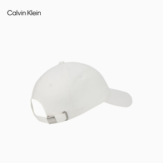  卡尔文·克莱恩/Calvin Klein 纯棉 棒球帽 YAF-牛乳白