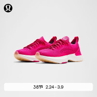 lululemon 女士综合跑训鞋 天竺葵粉/浅蒸汽灰/黑 38