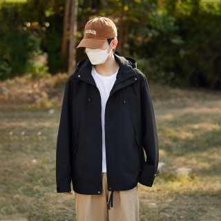 JEANSWEST OUTDOOR 冲锋衣 连帽户外运动情侣上衣