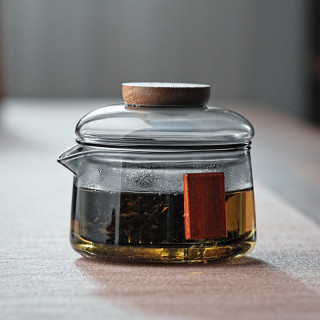 全度 功夫茶壶玻璃手抓壶泡茶器抓耳泡茶壶功夫茶具
