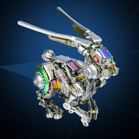  BURJUMAN 高难度 金属拼装模型