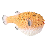 巳溪 发泄解压 儿童仿真海洋动物软胶模型玩具